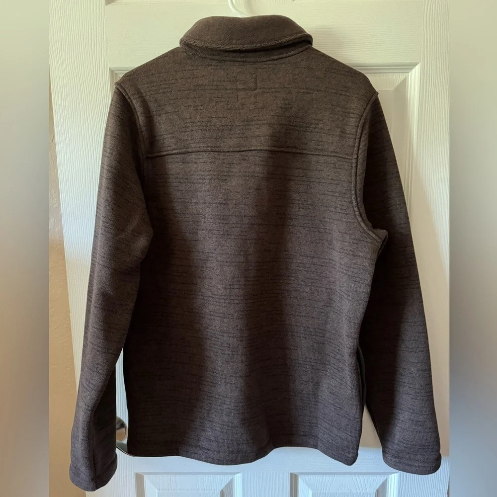 Prana Tri Thermal Threads‎ Henley Sweatshirt Size Medium